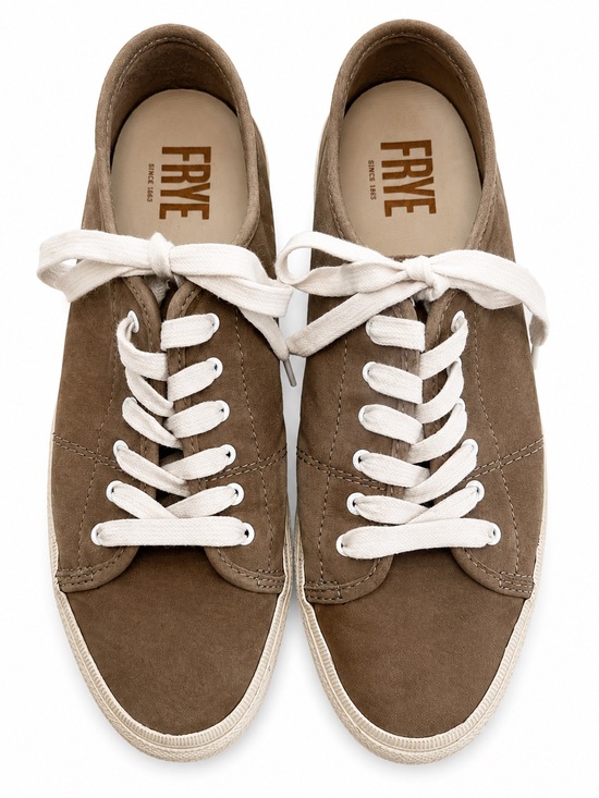 Frye Shoes - FRYE Sneakers tan brown leather size 9